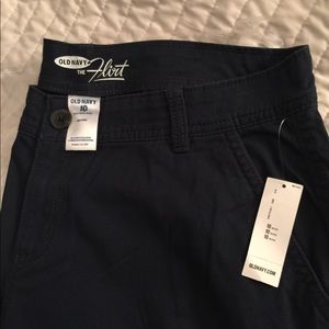 Lot of 2 Old Navy Khaki & Navy Pants